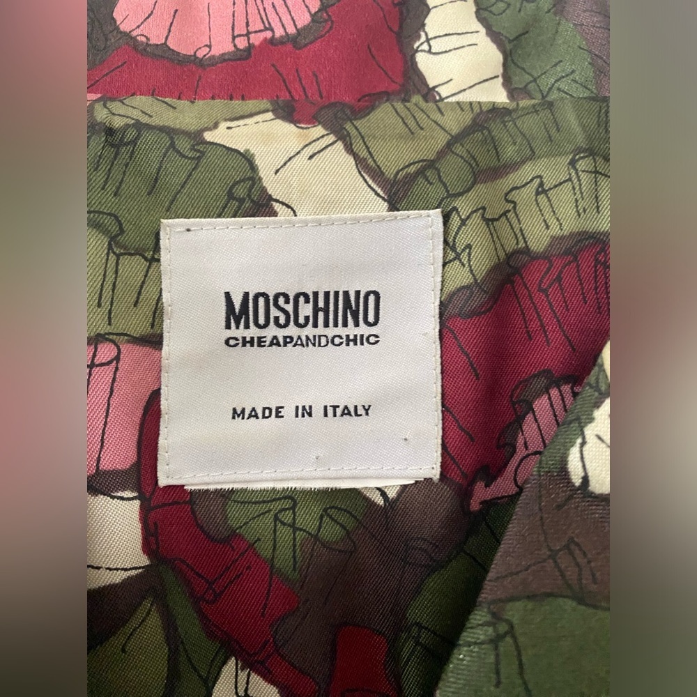 Moschino Cheap & chic crop Blazer size 6 in fantastic condition - Picture 4 of 14